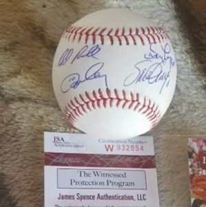 signed baseball Dodgers best